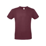E 150 T-SHIRT BURGUNDY