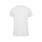 ORGANIC WHITE INSPIRE T-MEN100% TSHIRT