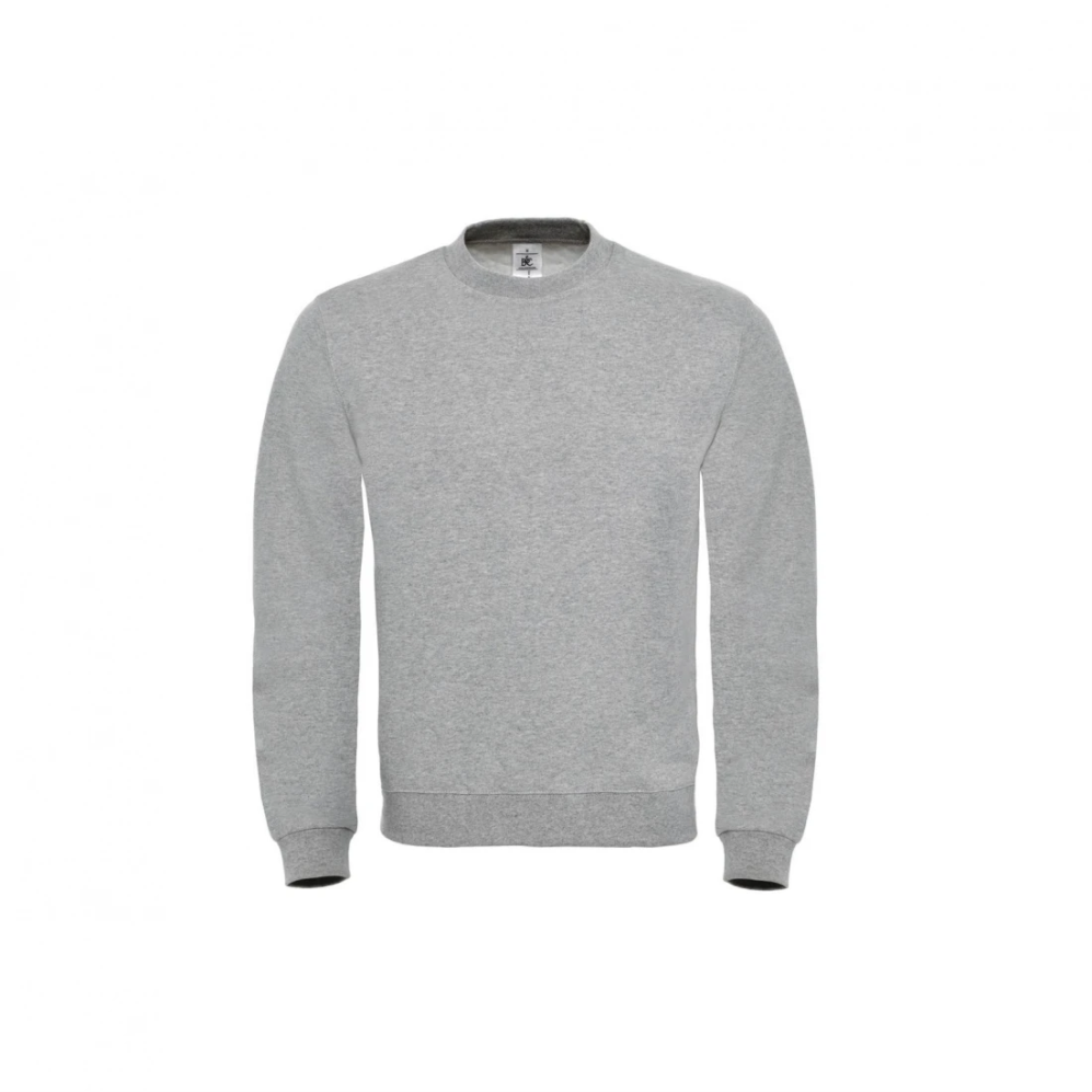 002 - HEATHER GREY ID 002 SWEATSHIRT - B & C - HEATHER GREY - Image 1
