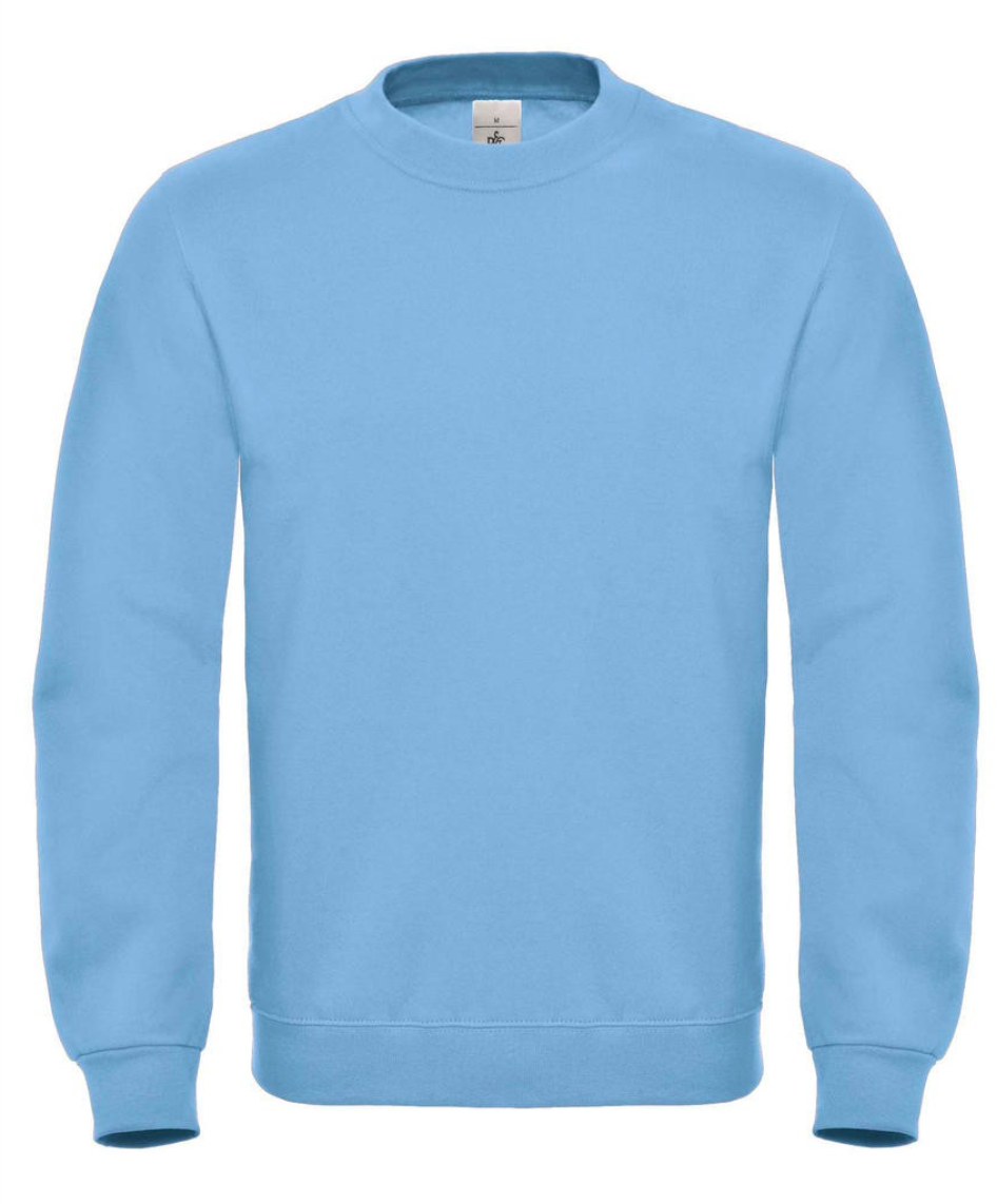 002 - LIGHT BLUE ID 002 SWEATSHIRT - B & C - LIGHT BLUE - Image 1