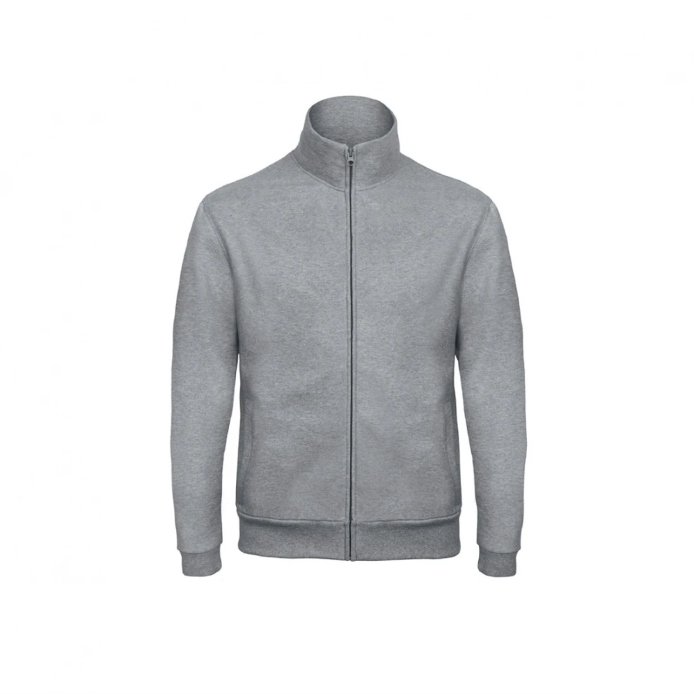 206 - HEATHER GREY ID 206 50/50 - SWEATSHIRT - HEATHER GREY - Image 1