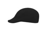 SOFT IVY CAP IN BRUSHED COTTON - BLACK - Image 4