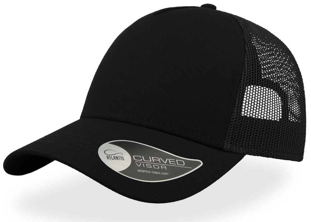 100 - BLACK RAPPER COTTON - BLACK / BLACK - Image 1