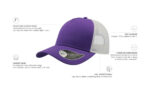 RAPPER COTTON - PURPLE / WHITE - Image 4
