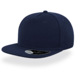 SNAP FIVE CAP-FLAT-PVS CLOSE - NAVY