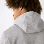 KING ZIPPED HOOD - HEATHER GREY - Image 3