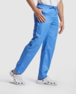 CARE - UNISEX STRAIGHT CUT LONG TROUSERS - LAB BLUE - Image 2