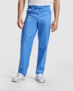CARE - UNISEX STRAIGHT CUT LONG TROUSERS - LAB BLUE - Image 5