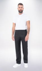 KITCHEN TROUSERS - BLACK - Image 2