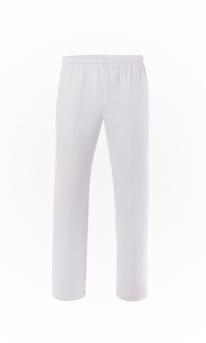 97 - WHITE KITCHEN TROUSERS - WHITE - Image 1