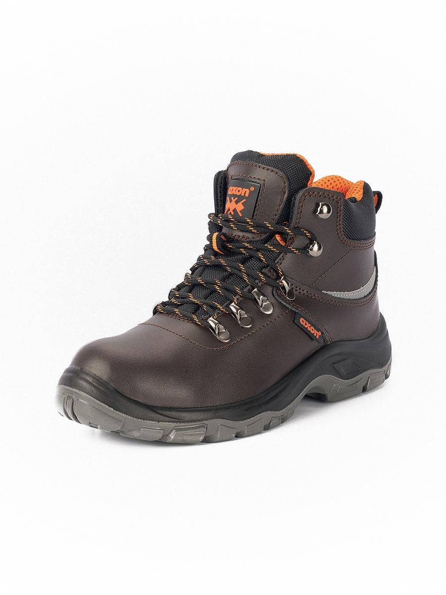 ETNA SAFETY BOOTS 1 ETNA SAFETY BOOTS S3 - BROWN ORANGE - Image 1