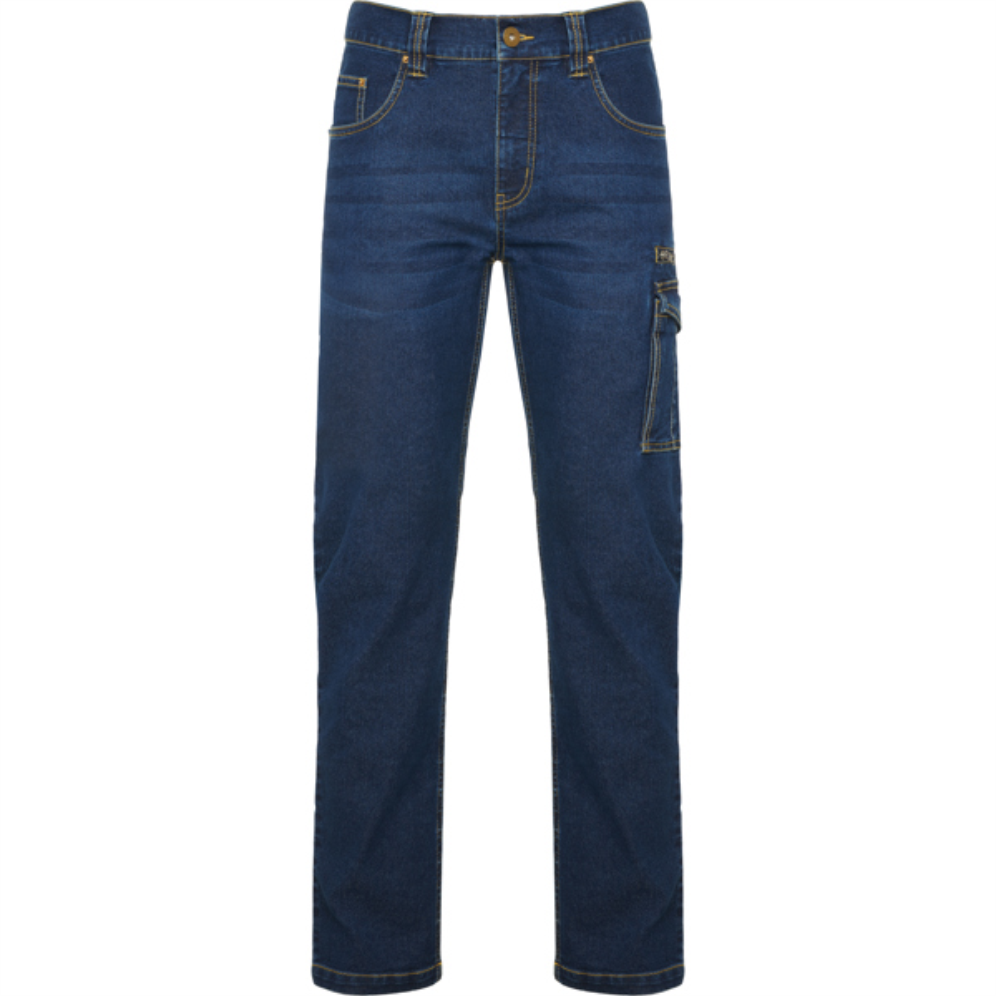 RAPTOR STRETCH MULTI POCKET BLUE JEANS - Image 1