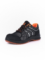 AXON TECHNIC SAFETY SHOES - BLACK ORANGE