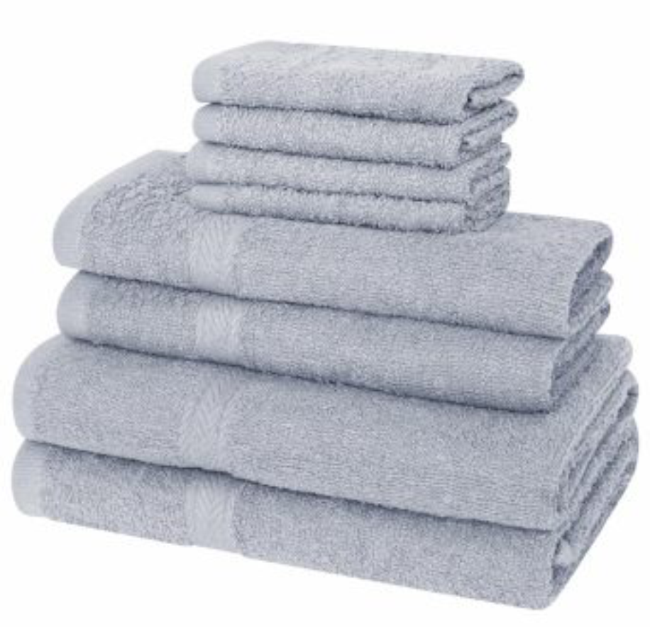 TOWELS BATH TOWEL 100% COTTON - 90cm x 150 cm - PURPLE - Image 1