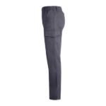 STRETCH UNISEX TROUSER - GREY - Image 2